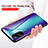 Silicone Frame Mirror Rainbow Gradient Case Cover LS2 for Realme C33 (2023)