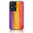 Silicone Frame Mirror Rainbow Gradient Case Cover LS2 for Realme C55