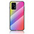 Silicone Frame Mirror Rainbow Gradient Case Cover LS2 for Realme GT 5G