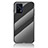 Silicone Frame Mirror Rainbow Gradient Case Cover LS2 for Realme GT 5G Black