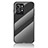 Silicone Frame Mirror Rainbow Gradient Case Cover LS2 for Realme GT2 Pro 5G Black