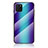 Silicone Frame Mirror Rainbow Gradient Case Cover LS2 for Samsung Galaxy A81