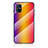 Silicone Frame Mirror Rainbow Gradient Case Cover LS2 for Samsung Galaxy M31s