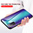 Silicone Frame Mirror Rainbow Gradient Case Cover LS2 for Samsung Galaxy S20 FE 4G