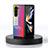 Silicone Frame Mirror Rainbow Gradient Case Cover LS2 for Samsung Galaxy Z Fold5 5G