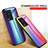 Silicone Frame Mirror Rainbow Gradient Case Cover LS2 for Vivo iQOO 10 5G