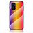 Silicone Frame Mirror Rainbow Gradient Case Cover LS2 for Vivo V23e