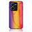 Silicone Frame Mirror Rainbow Gradient Case Cover LS2 for Vivo V25 5G