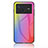 Silicone Frame Mirror Rainbow Gradient Case Cover LS2 for Vivo X Note