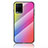 Silicone Frame Mirror Rainbow Gradient Case Cover LS2 for Vivo Y21