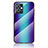 Silicone Frame Mirror Rainbow Gradient Case Cover LS2 for Vivo Y30 5G