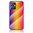 Silicone Frame Mirror Rainbow Gradient Case Cover LS2 for Vivo Y30 5G