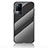 Silicone Frame Mirror Rainbow Gradient Case Cover LS2 for Vivo Y73 (2021) Black