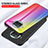 Silicone Frame Mirror Rainbow Gradient Case Cover LS2 for Xiaomi Mi 10i 5G