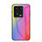 Silicone Frame Mirror Rainbow Gradient Case Cover LS2 for Xiaomi Mi 13 Pro 5G