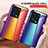 Silicone Frame Mirror Rainbow Gradient Case Cover LS2 for Xiaomi Mi 13 Pro 5G