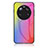 Silicone Frame Mirror Rainbow Gradient Case Cover LS2 for Xiaomi Mi 13 Ultra 5G