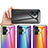 Silicone Frame Mirror Rainbow Gradient Case Cover LS2 for Xiaomi Poco F4 GT 5G