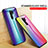 Silicone Frame Mirror Rainbow Gradient Case Cover LS2 for Xiaomi Poco M2