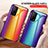 Silicone Frame Mirror Rainbow Gradient Case Cover LS2 for Xiaomi Redmi K30S 5G