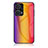 Silicone Frame Mirror Rainbow Gradient Case Cover LS2 for Xiaomi Redmi Note 12 Turbo 5G Orange