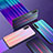 Silicone Frame Mirror Rainbow Gradient Case Cover M01 for Huawei P20 Pro