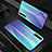 Silicone Frame Mirror Rainbow Gradient Case Cover M01 for Huawei P20 Pro