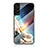 Silicone Frame Starry Sky Mirror Case Cover for Samsung Galaxy S21 FE 5G