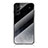 Silicone Frame Starry Sky Mirror Case Cover for Samsung Galaxy S22 5G Black