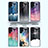 Silicone Frame Starry Sky Mirror Case Cover for Samsung Galaxy S22 Ultra 5G