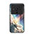Silicone Frame Starry Sky Mirror Case Cover for Xiaomi Mi 12 Ultra 5G