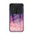 Silicone Frame Starry Sky Mirror Case Cover for Xiaomi Mi 12 Ultra 5G Purple