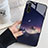 Silicone Frame Starry Sky Mirror Case for Huawei Honor 20S Black