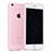 Silicone Frame Transparent Case for Apple iPhone 6S Plus Pink