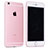 Silicone Frame Transparent Case for Apple iPhone 6S Plus Pink