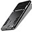 Silicone Matte Finish and Plastic Back Case with Stand for Huawei Honor Play 7X Black