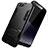 Silicone Matte Finish and Plastic Back Case with Stand R01 for Huawei Honor View 10 Black