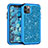 Silicone Matte Finish and Plastic Back Cover Case 360 Degrees Bling-Bling for Apple iPhone 11 Pro