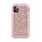 Silicone Matte Finish and Plastic Back Cover Case 360 Degrees Bling-Bling for Apple iPhone 11 Pro Max