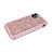 Silicone Matte Finish and Plastic Back Cover Case 360 Degrees Bling-Bling for Apple iPhone 11 Pro Max