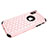 Silicone Matte Finish and Plastic Back Cover Case 360 Degrees Bling-Bling for Apple iPhone X