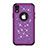 Silicone Matte Finish and Plastic Back Cover Case 360 Degrees Bling-Bling for Apple iPhone XR