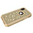 Silicone Matte Finish and Plastic Back Cover Case 360 Degrees Bling-Bling for Apple iPhone XR