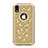 Silicone Matte Finish and Plastic Back Cover Case 360 Degrees Bling-Bling for Apple iPhone XR