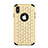 Silicone Matte Finish and Plastic Back Cover Case 360 Degrees Bling-Bling for Apple iPhone Xs