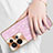 Silicone Matte Finish and Plastic Back Cover Case 360 Degrees Bling-Bling for Oppo Reno9 Pro 5G