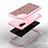 Silicone Matte Finish and Plastic Back Cover Case 360 Degrees Bling-Bling for Samsung Galaxy Note 10