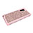 Silicone Matte Finish and Plastic Back Cover Case 360 Degrees Bling-Bling for Samsung Galaxy Note 10