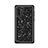 Silicone Matte Finish and Plastic Back Cover Case 360 Degrees Bling-Bling for Samsung Galaxy Note 10