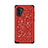 Silicone Matte Finish and Plastic Back Cover Case 360 Degrees Bling-Bling for Samsung Galaxy Note 10